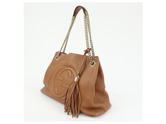 Gucci Soho Chain Strap Leather Medium - vista 3
