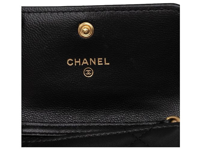 Borsa a tracolla con catena e portafoglio Chanel Coco Mark Matelassé 19 - vista 5
