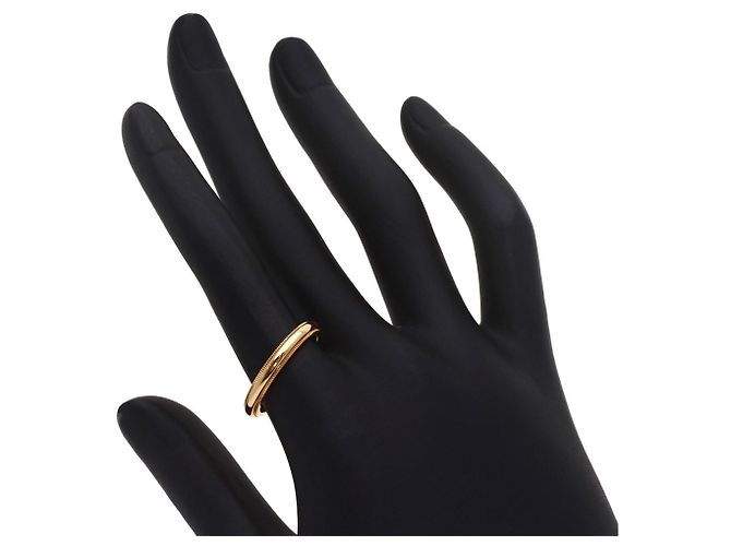 Autre Marque Anello Milgrain Tiffany & Co. in oro rosa 18K - vista 5