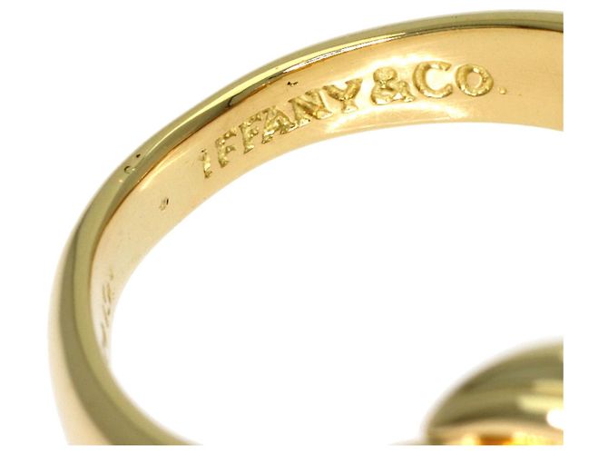 Autre Marque Anello a fascia da donna Tiffany & Co. in oro giallo 18K - vista 6