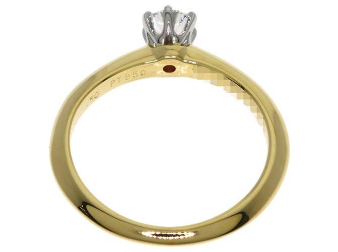 Autre Marque Anello Anniversary Tiffany & Co. in oro giallo 18K - vista 4