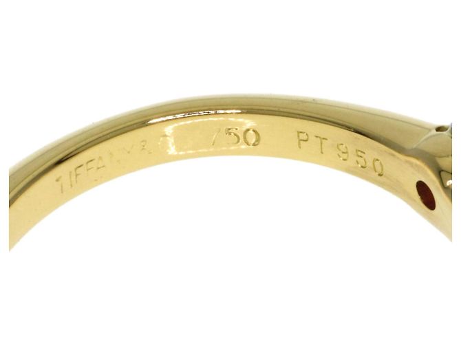 Autre Marque Anello Anniversary Tiffany & Co. in oro giallo 18K - vista 5