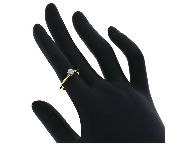 Autre Marque Anello Anniversary Tiffany & Co. in oro giallo 18K - vista 7