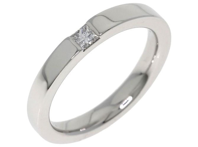Harry Winston Ehering mit Princess-Cut-Diamanten - Ansicht 2