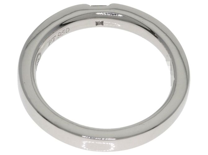 Harry Winston Ehering mit Princess-Cut-Diamanten - Ansicht 4