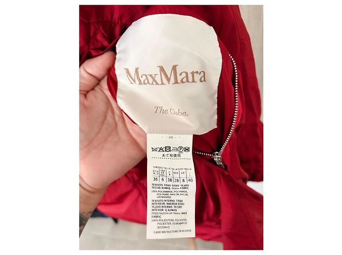 Chaqueta impermeable reversible Max Mara The Cube - vista 12