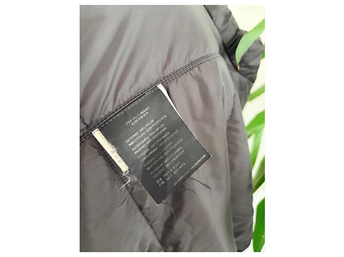 Gabardina de nailon marrón de Prada - vista 10