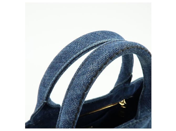 Prada Canapa Convertible Denim Medium - Ansicht 5