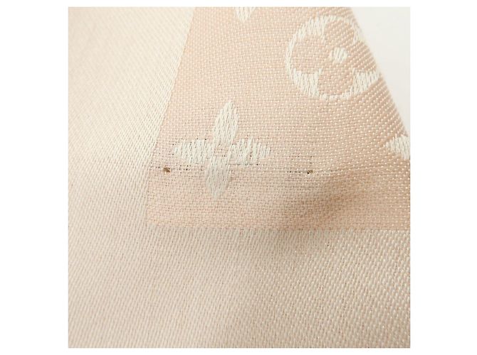 Sciarpa Sciarpa in Lana e Seta Monogram Louis Vuitton Rosa Chiaro - vista 18