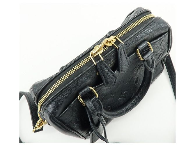 Louis Vuitton Monogram Empreinte Speedy Bandouliere 20 2Way Bag M42397 - vista 20