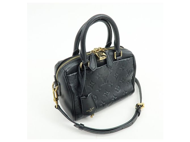 Louis Vuitton Monogram Empreinte Speedy Bandouliere 20 2Way Bag M42397 - vista 4