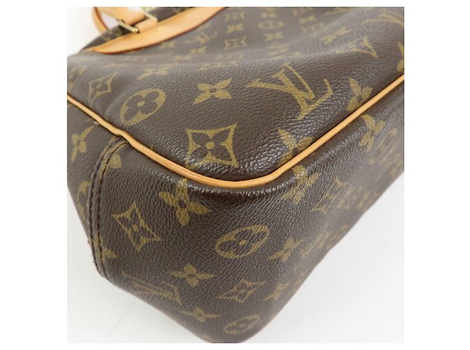 Borsa a mano Louis Vuitton Monogram Deauville Canvas Brown M47270 - vista 12