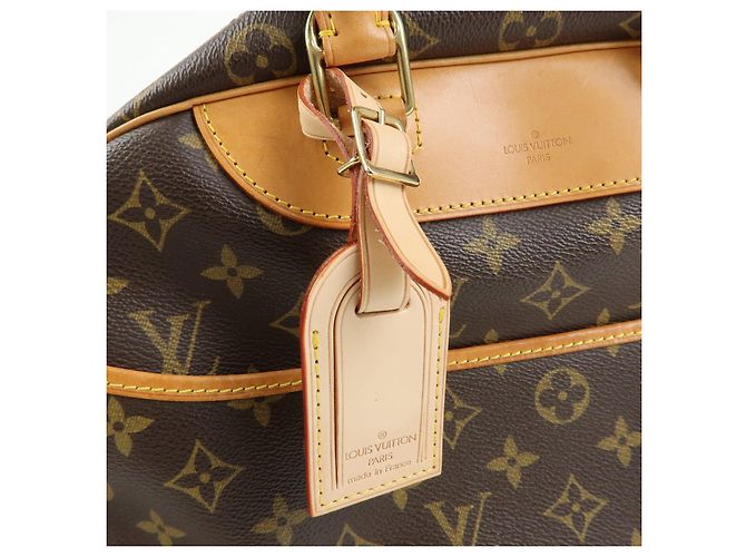 Borsa a mano Louis Vuitton Monogram Deauville Canvas Brown M47270 - vista 13