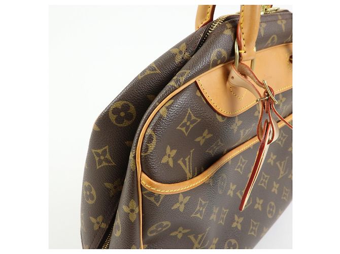 Borsa a mano Louis Vuitton Monogram Deauville Canvas Brown M47270 - vista 14