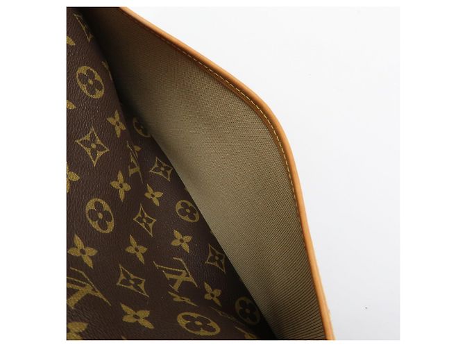 Borsa a mano Louis Vuitton Monogram Deauville Canvas Brown M47270 - vista 18