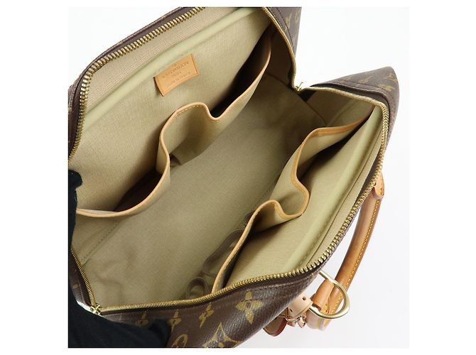Borsa a mano Louis Vuitton Monogram Deauville Canvas Brown M47270 - vista 19