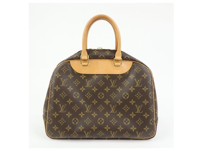 Borsa a mano Louis Vuitton Monogram Deauville Canvas Brown M47270 - vista 2