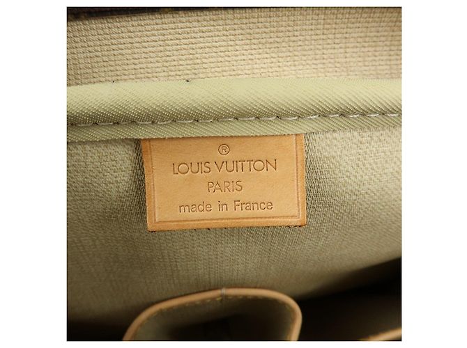 Borsa a mano Louis Vuitton Monogram Deauville Canvas Brown M47270 - vista 22