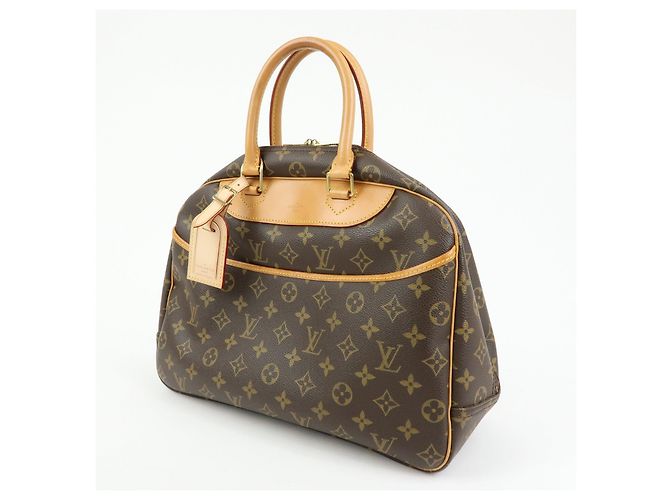Borsa a mano Louis Vuitton Monogram Deauville Canvas Brown M47270 - vista 3