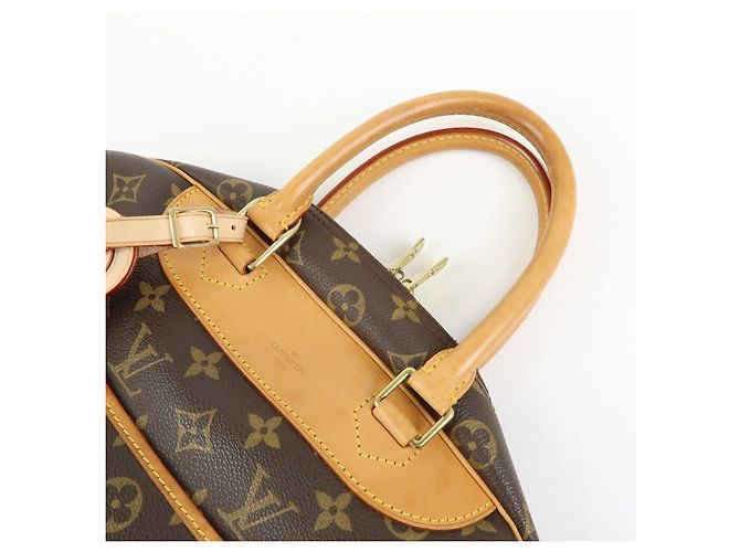 Borsa a mano Louis Vuitton Monogram Deauville Canvas Brown M47270 - vista 6