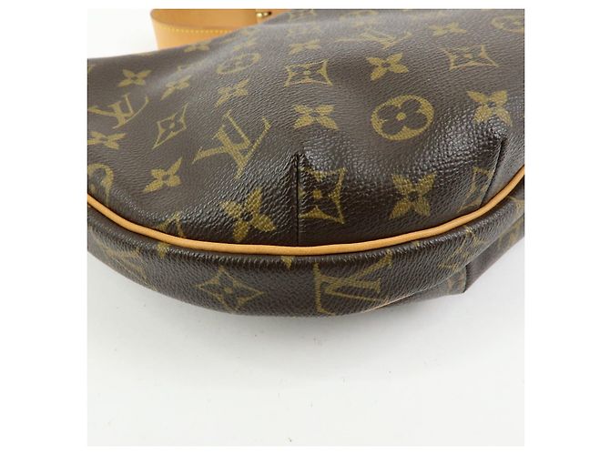 Borsa a spalla e borsa a mano Louis Vuitton Monogram Croissant MM Marrone M51512 - vista 15