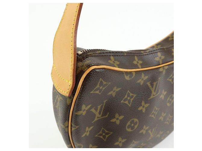 Borsa a spalla e borsa a mano Louis Vuitton Monogram Croissant MM Marrone M51512 - vista 18