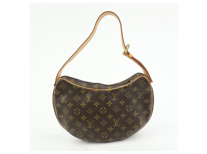 Borsa a spalla e borsa a mano Louis Vuitton Monogram Croissant MM Marrone M51512 - vista 2