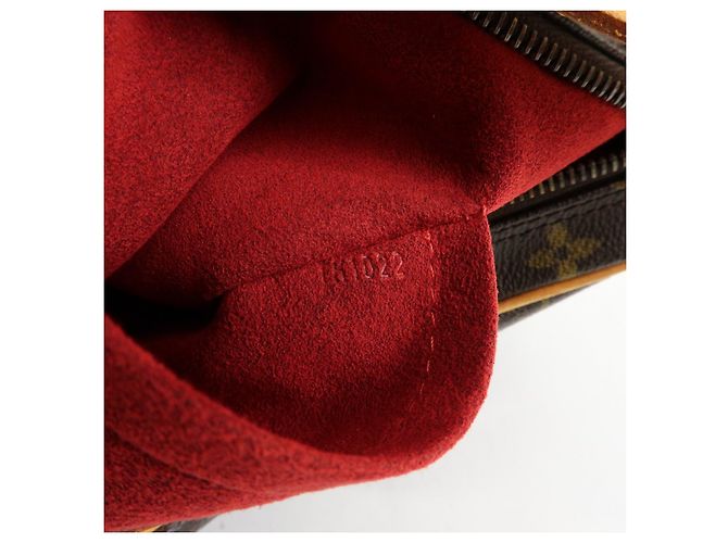 Borsa a spalla e borsa a mano Louis Vuitton Monogram Croissant MM Marrone M51512 - vista 24