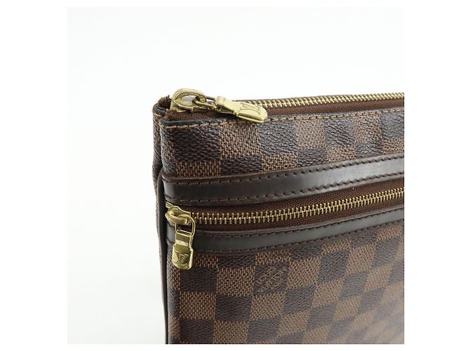 Louis Vuitton Damier Ebene Pochette Bosphore Shoulder Bag N51111 - vista 15
