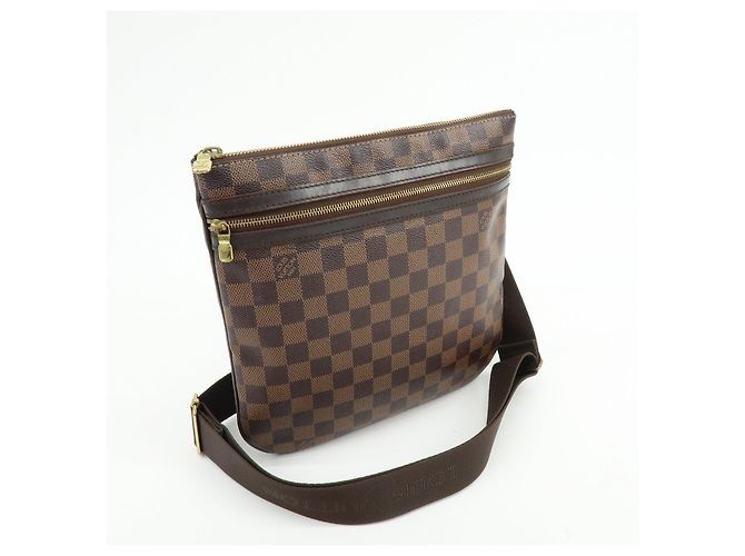 Louis Vuitton Damier Ebene Pochette Bosphore Shoulder Bag N51111 - vista 4