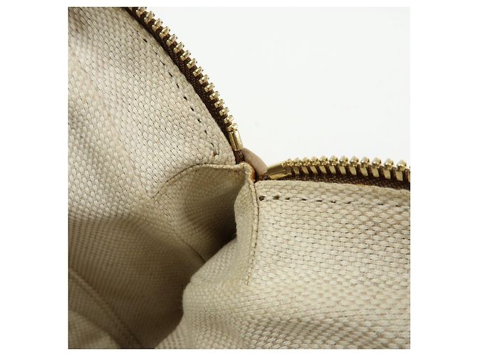 GUCCI SOHO Borsa a tracolla in pelle con catena Interlocking G Biege 308983 - vista 22