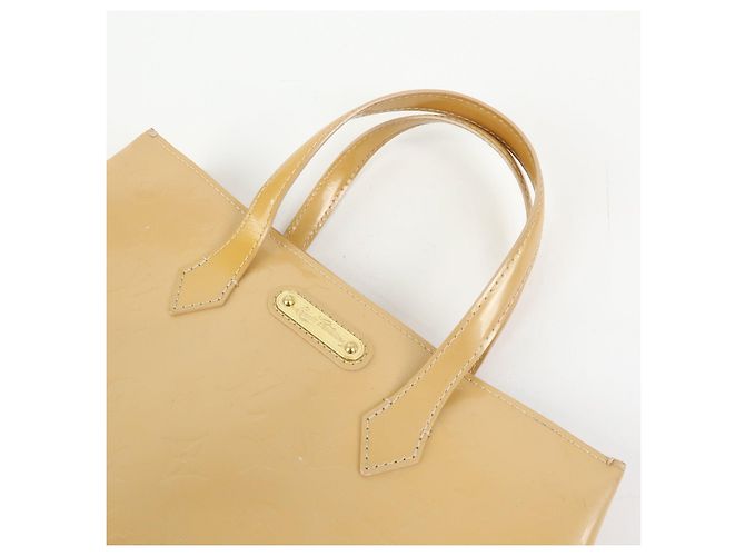Borsa a mano Louis Vuitton Monogram Vernis Wilshire PM M91642 - vista 7