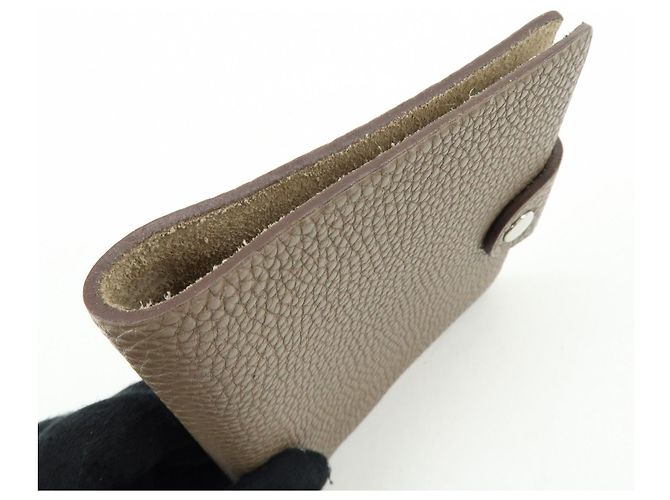Hermès HERMES Funda de libreta Ulysse Mini en Taurillon Clemence Grabado ▢K - vista 10