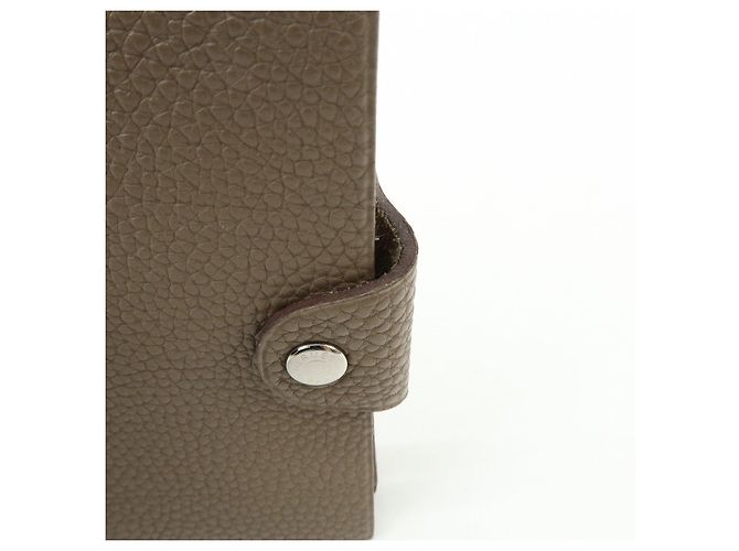 Hermès HERMES Funda de libreta Ulysse Mini en Taurillon Clemence Grabado ▢K - vista 12