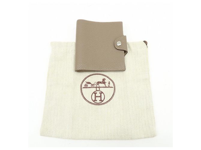 Hermès HERMES Funda de libreta Ulysse Mini en Taurillon Clemence Grabado ▢K - vista 19
