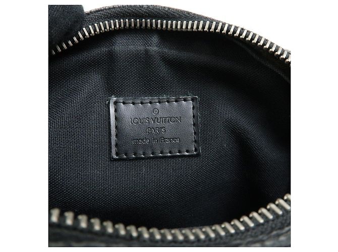 Louis Vuitton Damier Graphite Rem Shoulder Bag Black N41446 - vista 23