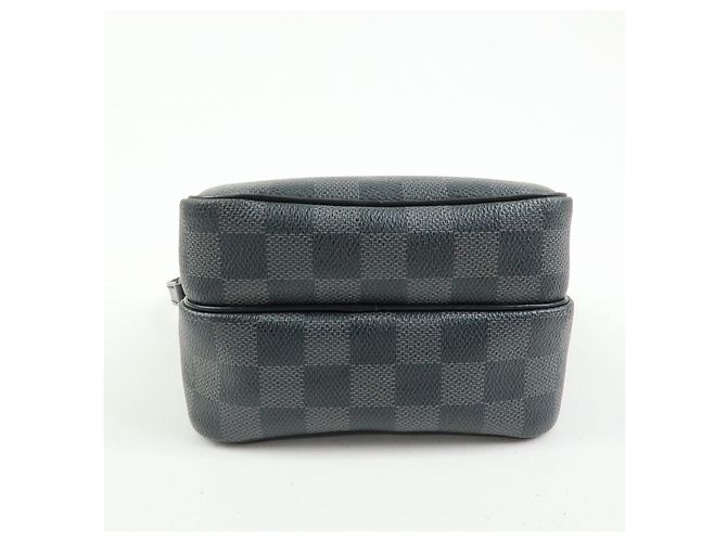 Louis Vuitton Damier Graphite Rem Shoulder Bag Black N41446 - vista 5