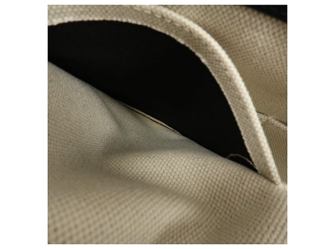 VALENTINO VLTN Rockstud Canvas Leder Tote Bag Handtasche White Black - Ansicht 22