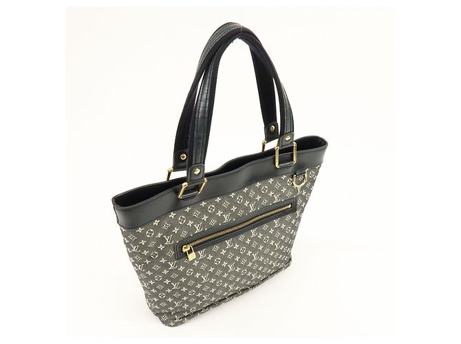 Louis Vuitton Monogram Mini Lucille GM Tote Bag Hand Bag Noir M92609 - vista 4