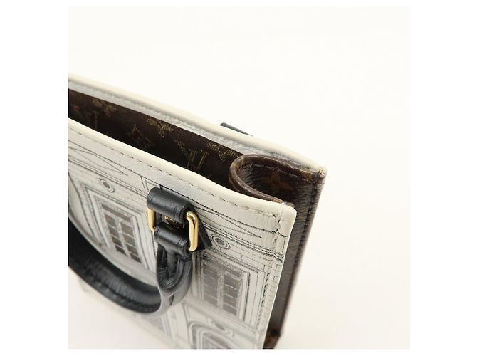 Louis Vuitton Monogram Petit Sac Plat x Fornasetti 2Way Bag M80991 - vista 19