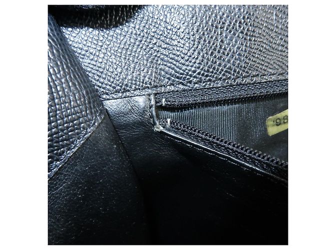 Borsa Tote e Borsa a Spalla CHANEL Logo in pelle caviale nera - vista 22