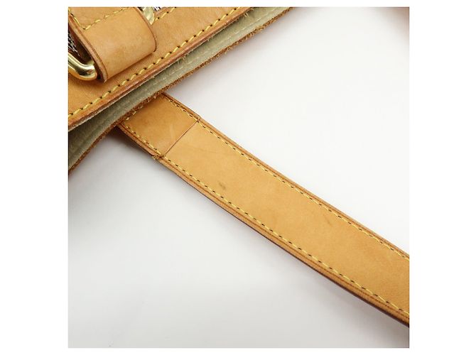 Borsa a mano Louis Vuitton Damier Azur Hampstead PM Ivory N51207 - vista 10
