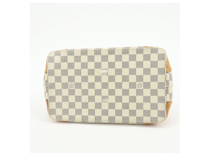 Borsa a mano Louis Vuitton Damier Azur Hampstead PM Ivory N51207 - vista 5