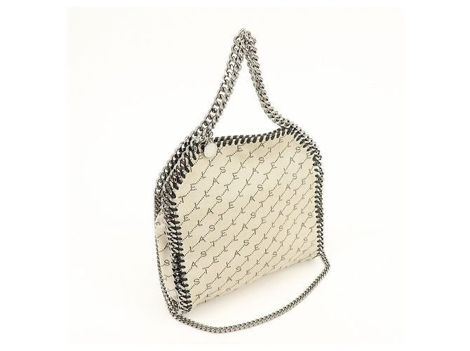Stella Mc Cartney STELLA MCCARTNEY Falabella Borsa 2Way in ecopelle Borsa a tracolla Beige - vista 4