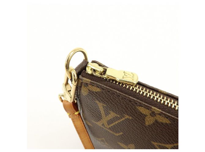 Louis Vuitton Monogram Pochette Accessoires Pouch Hand Bag Brown M51980 - vista 20