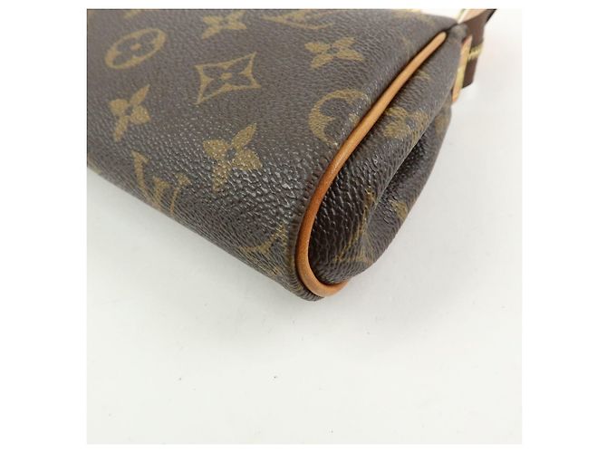 Louis Vuitton Monogram Eva 2Way Chain Shoulder Bag Pouch Brown M95567 - vista 10