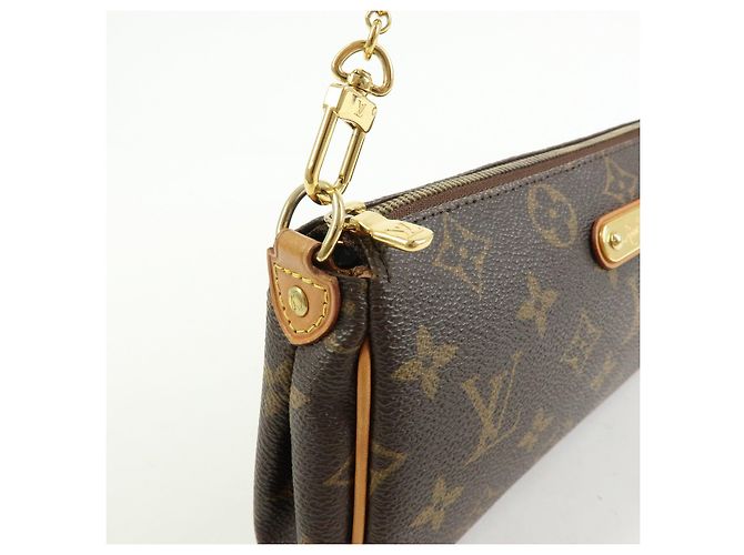 Louis Vuitton Monogram Eva 2Way Chain Shoulder Bag Pouch Brown M95567 - vista 14