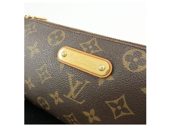 Louis Vuitton Monogram Eva 2Way Chain Shoulder Bag Pouch Brown M95567 - vista 17