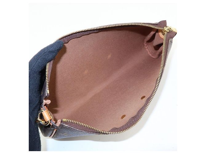 Louis Vuitton Monogram Eva 2Way Chain Shoulder Bag Pouch Brown M95567 - vista 19