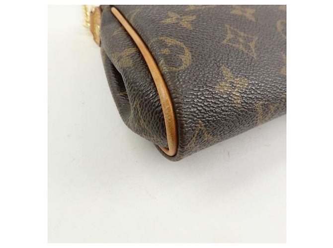 Louis Vuitton Monogram Eva 2Way Chain Shoulder Bag Pouch Brown M95567 - vista 9